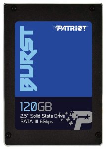 Твердотельный накопитель SSD Patriot SATA III 120Gb PBU120GS25SSDR Burst 2.5"