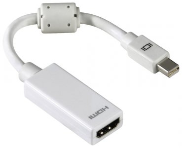 Адаптер Hama H-53246 HDMI (f)/Mini Displayport белый (00053246)