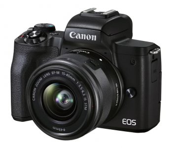 Фотоаппарат со сменной оптикой Canon EOS M50 Mark II Kit (15-45mm f/3.5-6.3 IS STM) (черный) (4728C007)