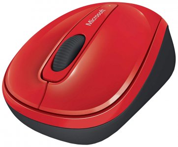 Мышь беспроводная Microsoft L2 Wireless Mobile Mouse 3500 (красный) (GMF-00293)