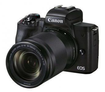 Беззеркальный фотоаппарат Canon EOS M50 Mark II Kit EF-M 18-150mm IS STM, черный (4728C017)
