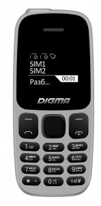 Мобильный телефон Digma Linx A106 Grey (LT1065PM)