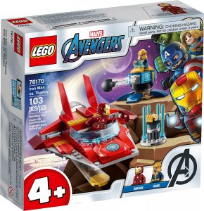 Конструкторы Lego LEGO Super Heroes 76170 Конструктор ЛЕГО Супер Герои Железный Человек против Таноса