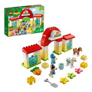 Конструкторы Lego LEGO DUPLO 10951 Конструктор ЛЕГО ДУПЛО Конюшня для лошади и пони