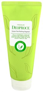 Пилинг скатка с экстрактом зелёного чая DEOPROCE Premium Green Tea Peeling Vegetal - Увлажняющая пилинг-скатка для лица на основе зелёного чая (ДП1018)