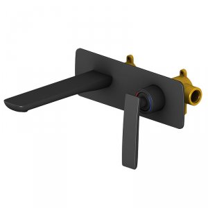 Смеситель для раковины встроенный Timo Helmi 4071/03SM Черный