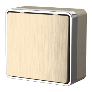 Выключатель Werkel 4690389164088 Gallant шампань рифленый