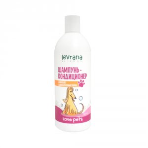 Шампунь-кондиционер для собак levrana Love pets для длинношерстных пород 500мл (LPETS03)