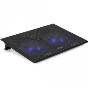 Охлаждающая подставка для ноутбука Crown CMLS-401 17" чёрный (CM000003307)