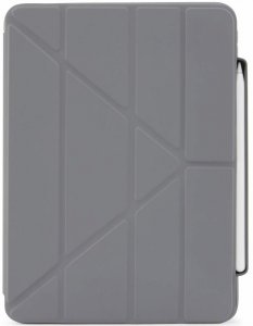 Чехол Pipetto Origami Pencil Case для Apple iPad Air 10.9 (2020) (темно-серый)