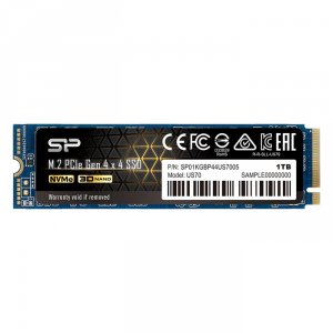 Внутренний SSD накопитель Silicon Power 1TB US70 M.2 2280 (SP01KGBP44US7005)