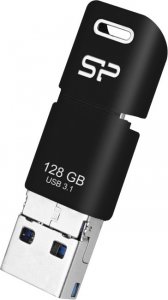 USB флешка Silicon Power Mobile C50 128Gb (черный) (SP128GBUC3C50V1K)