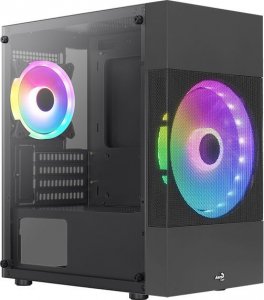 Компьютерный корпус Aerocool Atomic Lite-G-BK-v2 (черный) (ACCS-PV33123.11)
