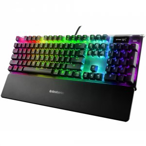 Клавиатура Steelseries Apex Pro Ru (черный) (64626)