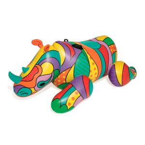 Надувная игрушка BestWay "Поп-арт Носорог", 201х102 см (бв41116)