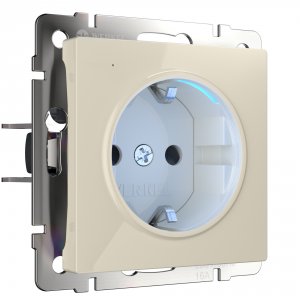 Розетка Werkel 4690389171673 Слоновая кость