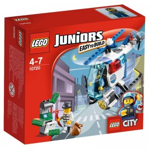 Конструктор Lego Juniors 10720 Погоня на полицейском вертолёте