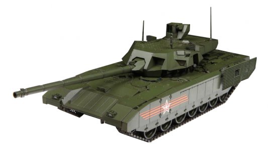 Сборная модель Zvezda армата Российский основной боевой танк Т-14