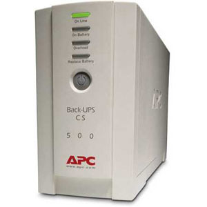 Источник бесперебойного питания APC Back-UPS CS 500VA/300W (BK500EI)