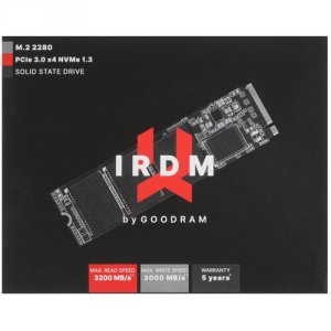 Твердотельный накопитель Goodram IRDM M.2 IR-SSDPR-P34B-256-80 256Gb (черный)