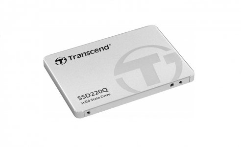 Твердотельный накопитель Transcend TS2TSSD220Q (серебряный)