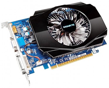 Видеокарта GigaByte GeForce GT 730 700Mhz PCI-E 2.0 2048Mb 1600Mhz 128 bit DVI HDMI HDCP (GV-N730-2GI)
