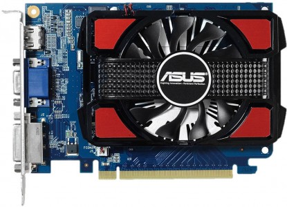 Видеокарта ASUS GeForce GT 730 700Mhz PCI-E 2.0 4096Mb 1100Mhz 128 bit DVI HDMI HDCP GT730-4GD3