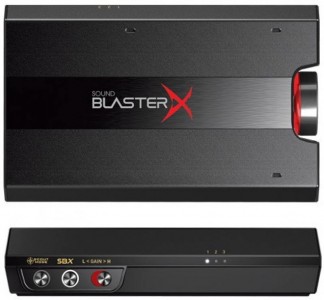 Звуковая карта Creative USB Sound BlasterX G5 7.1 70SB170000000 Retail
