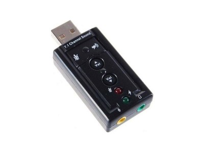 Звуковая карта C-Media USB CM108 TRUA71 2.0 channel Asia 8C Blister