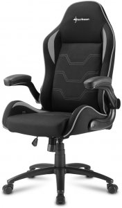 Компьютерное кресло Sharkoon Elbrus 1 Black/Grey