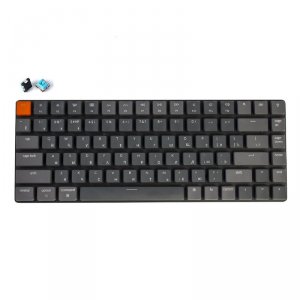 Клавиатура Keychron K3, White LED подстветка, Blue Switch (серый)