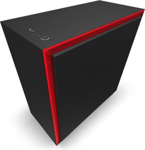 Компьютерный корпус NZXT H710 Mid Tower Black/Red (CA-H710B-BR)