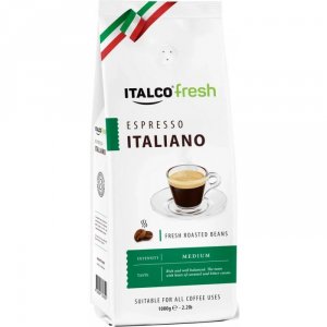 Кофе в зернах Italco Кофе в зернах Fresh Espresso Italiano 1 кг (4650097784329)