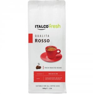 Кофе в зернах Italco Кофе в зернах Fresh Qualita Rosso 1 кг (4650097782967)