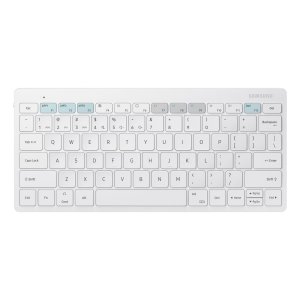 Клавиатура беспроводная Samsung EJ-B3400 белая (EJ-B3400BWRGRU)