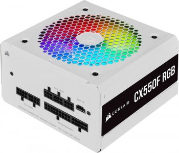 Блок питания Corsair CX550F RGB 550W (белый) (CP-9020225-EU/RPS0133)