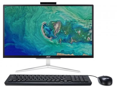 Моноблок Acer Aspire C22-820 DQ.BDZER.008 (серебристо-черный)