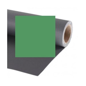 Фон Raylab 010 Green, бумажный, 2.72x11 м, зеленый хромакей (010 Chroma Green)