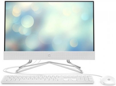 Моноблок HP 22-df0063ur (белый) (1G1C0EA)