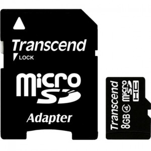 Карта памяти micro SDHC Transcend TS8GUSDHC4