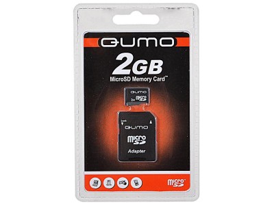 Карта памяти micro SD Qumo 2Gb (QM2GMICSD)