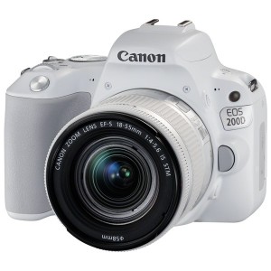 Зеркальный цифровой фотоаппарат Canon EOS 200D EF-S 18-55 IS STM Kit White