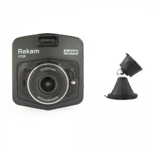 Видеорегистратор Rekam F120 + универсальный магнитный Rekam Magnitos M-15 (черный)
