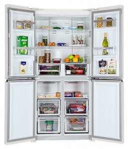 Холодильник многодверный Hiberg RFQ-490DX NFW