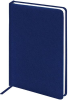 Ежедневник BRAUBERG Select, А5, 160 листов, синий (111664)