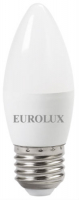 Светодиодная лампа Eurolux LL-E-C37-6W-230-2.7K-E27