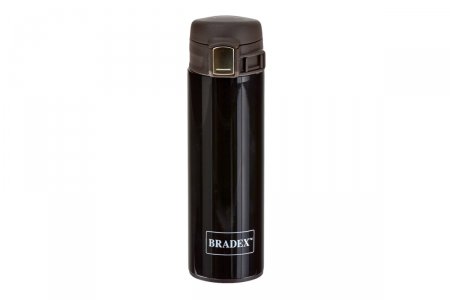 Термос-бутылка BRADEX TK 0418, 0,32 л, черный