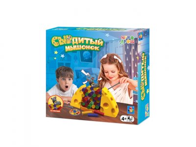 Настольная игра 1Toy Игродром: СЫРдитый мышонок (Т16689)