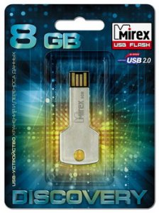 USB-флешка Mirex Corner Key 8GB (13600-DVRCOK08)