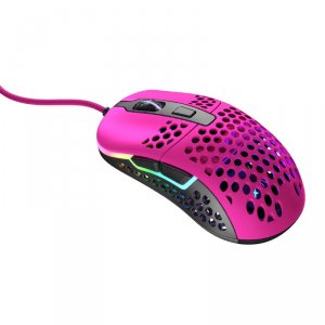 Игровая мышь Xtrfy M42 (розово-черный)